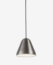 AIRAM Enna Seinälamppu diffuusorilla, E27 Teräs 22cm