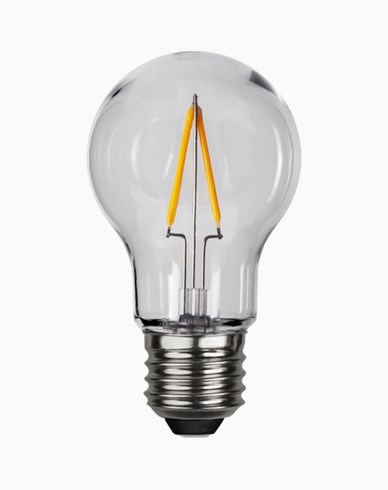Star Trading LED-lampa E27 A60 1W 2200K 80lm PC Cover Filament