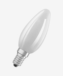 LEDVANCE LED-lamppu Kruunukynttilä E14 2,5W/827 470lm Opaali