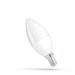 Spectrum LED LED-lampa Kronljus E14 8W/840 710lm 230V Opal