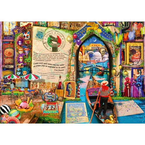 1000 bitar - Aimee Stewart, Life is an Open Book Venice
