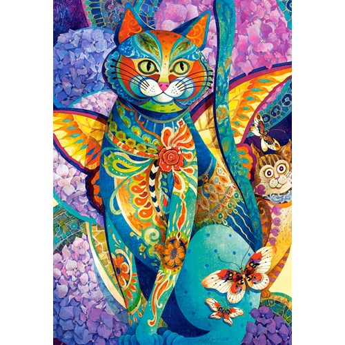 1500 bitar - David Galchutt, Feline fiesta