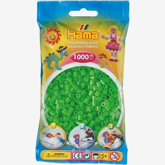 Pärlor Hama midi nr 42, 1000 st, grön
