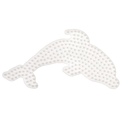 Pärlplatta midi delfin