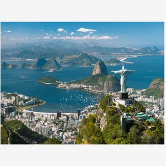 1500 bitar - View of Rio