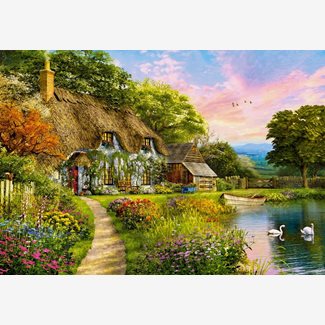 1500 bitar - Countryside cottage