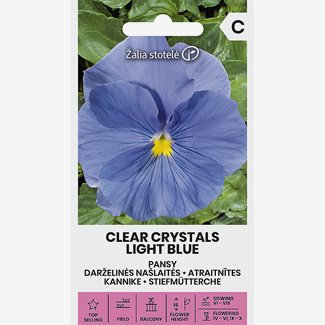 Pensé, Clear Crystals Light Blue
