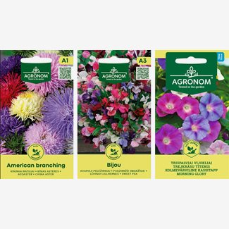 3 Fina blommor