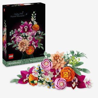 Lego Botanicals, Vacker rosa blombukett