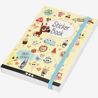 Pysselset, Bok med stickers