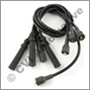 Ignition lead set 200/300/700/900 75-87(B19/B21/B200/B230 '75-'87)