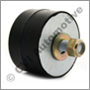 Gearbox mounting, 140/164 (without Overdrive) (Volvo genuine)