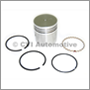 Piston with rings, B4B (STD)