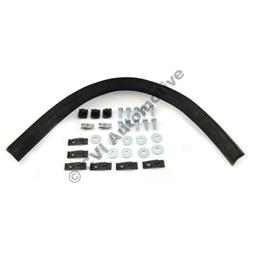 Fitting kit Amazon front wing, genuine (with rubber strip)