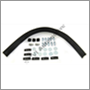 Fitting kit Az front wing, genuine (with rubber strip)
