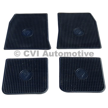 Accessory floor mat set Amazon (black rubber)