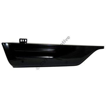 Rear ribbed panel, Az 2dr/4dr LH (Volvo genuine)