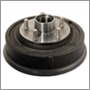 Brake drum front, PV/Duett (with hub)