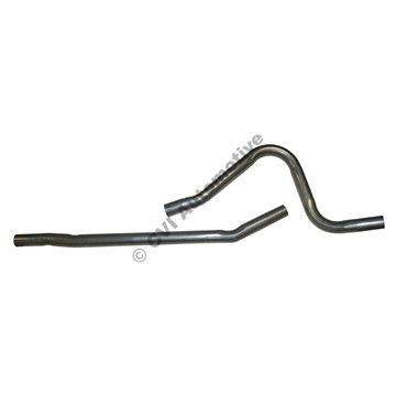 Intermed. pipe, P1800 -'69 2-part (NB! 2 parts - Sendable!)