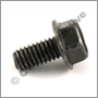 Flange screw