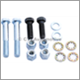 Fitting kit backplate/stub axle Amazon/1800