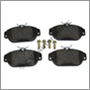 Brake pads front 740/900 with ABS 91-98 (+S90/V90)   Girling system