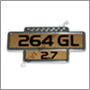 Emblem 264 GL