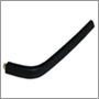Bumper trim 240 LH front black (NB NOS New Old Stock - no returns)