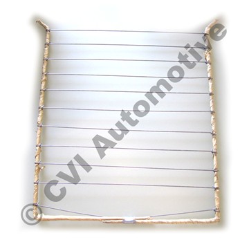 Grid matting under front seat, 240/260