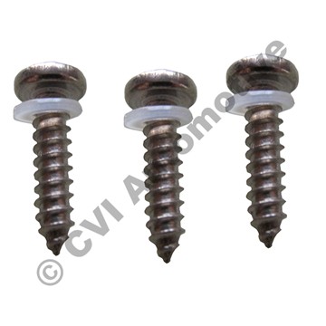 Screw front corner lens 240 '81- NB. Sold in units of 1, not 3
