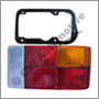 Taillamp 242/244 79-84, RH (without fog light - Volvo/Bosch)