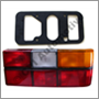 Tail lamp 240 1990-93 OE, RH (Volvo genuine)