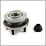 Front hub/bearing, 700/900 ABS '89- (genuine SKF)