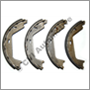 Handbrake shoe set V70N/S60/S80 '99- (2WD/AWD, 99-09)