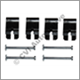 Fitting kit brake shoes (1 axle), Wagner 544/ P210 (+121 -'64, 122S/1800S USA '68)