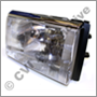 Headlamp complete 240 86-93 USA RH (Volvo genuine -  to order only)