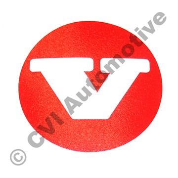 Emblem on hubcap 684835, 1800E/ES, 140/164
