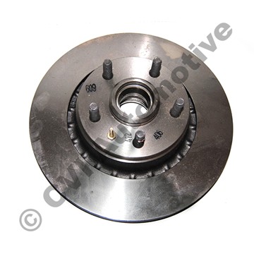 Brake disc front 700 Girling/Bendix 82-87 (15"/287 mm ventilated with hub)