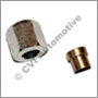 Cap nut, fuel pipe 5/16"