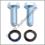 Fitting kit, thermostat housing