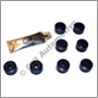 Bushing kit Anti-roll bar in Polyurethane, PV/Amazon/140/164