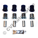 Bushing kit lower inner, Az/P1800, 140 -69 (SuperPro polyurethane)