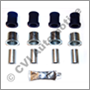 Bushing kit lower inner, Az/P1800, 140 -69 (SuperPro polyurethane)