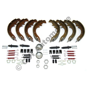 Brake shoe kit (1 car), 544/210 B18 (also fits late B16 - genuine parts)