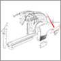 Rear wing repair, P120/P130 LH (rear lower)