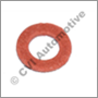 Fiber washer for screw 804342 et al AQ 100/100B outboard drive