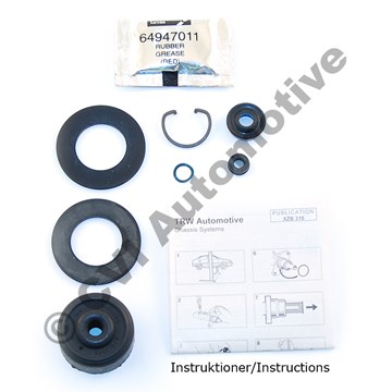 Repair kit clutch master cyl, Az/1800 (Girling/TRW/Volvo genuine)