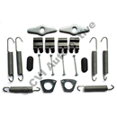 Fitting kit WITH return springs 544/210 '59-, 121 rear 59-64 +122/1800 USA '68 rear  (GENUINE!)