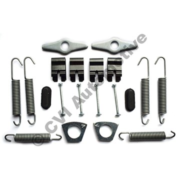 Fitting kit WITH return springs 544/210 '59-, 121 rear 59-64 +122/1800 USA '68 rear  (GENUINE!)