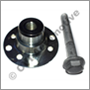 Puller for round flanges, gearbox & diff